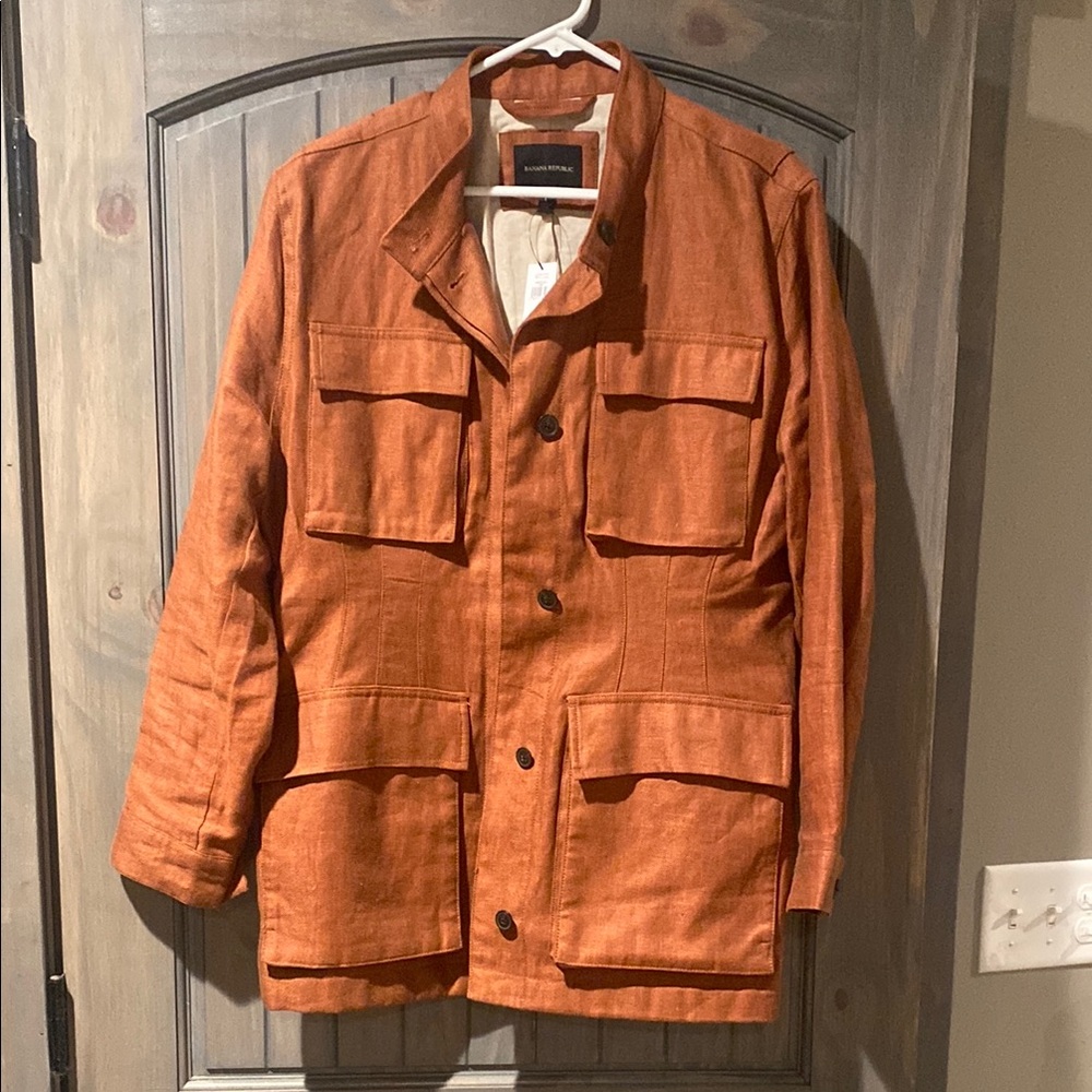 Banana Republic Orange/Brown Jacket